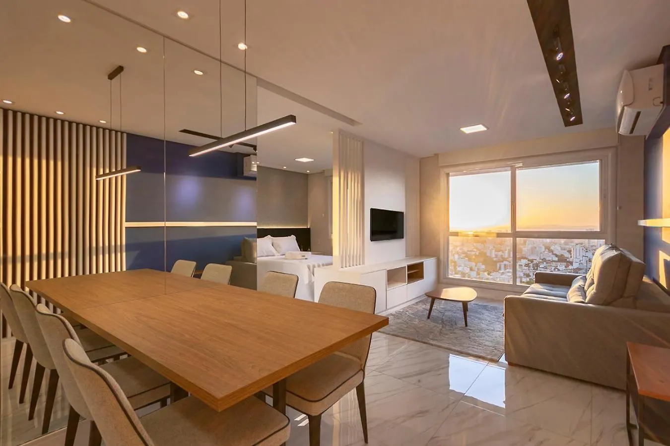 Apartament 1907 Axis Home Loft Alto Padrao Vista Por Do Sol Porto Alegre