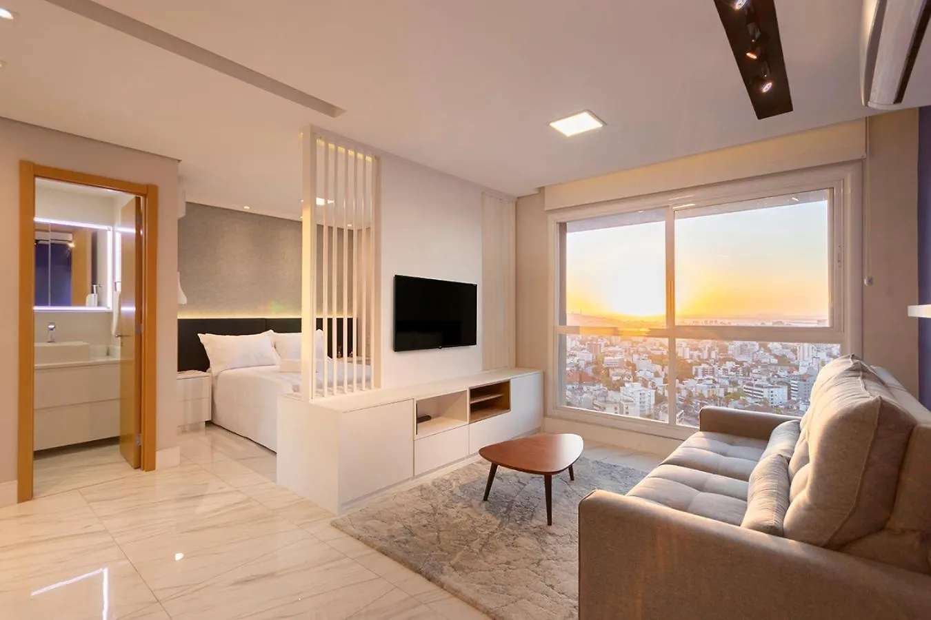Apartament 1907 Axis Home Loft Alto Padrao Vista Por Do Sol Porto Alegre